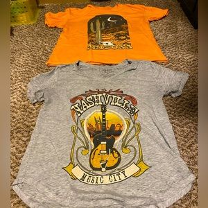 Nashville & Arizona Tshirts NWOT